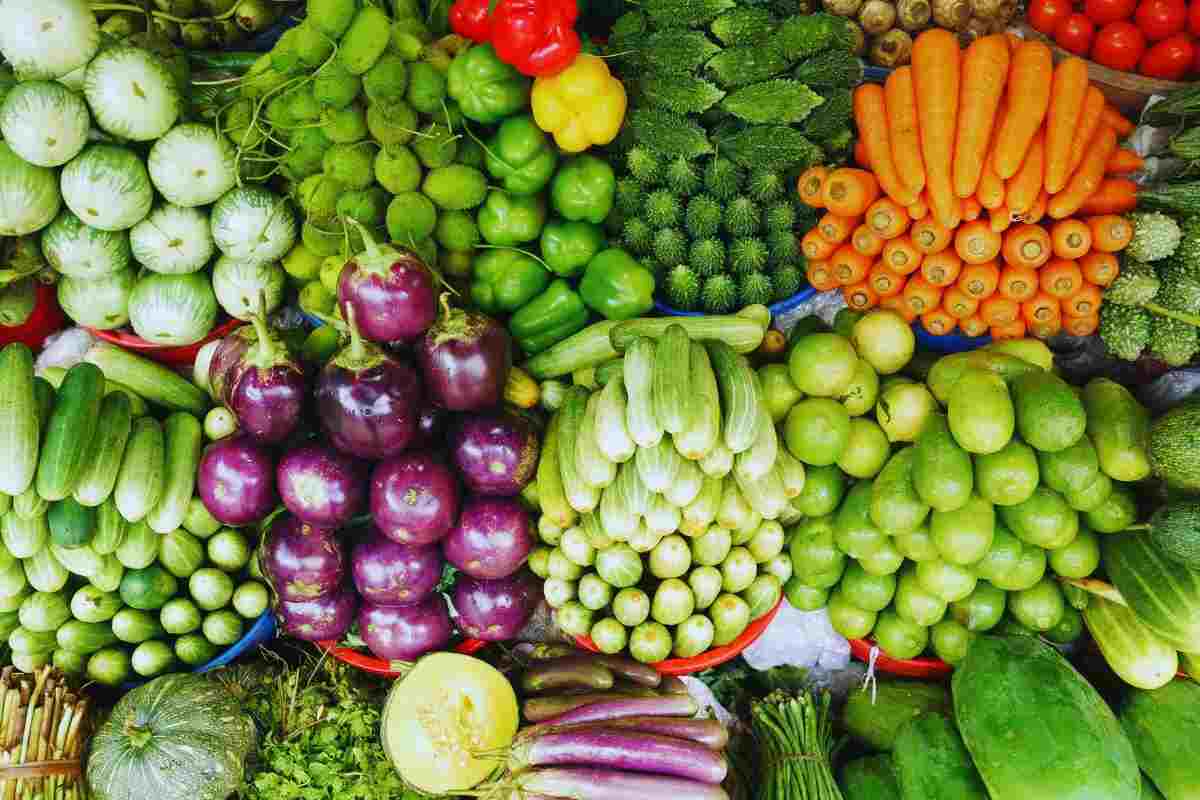 le verdure da rigenerare